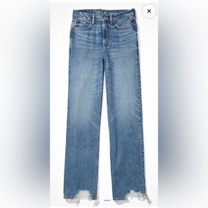 American Eagle Dreamy Drape Super High-Waisted Baggy Jean